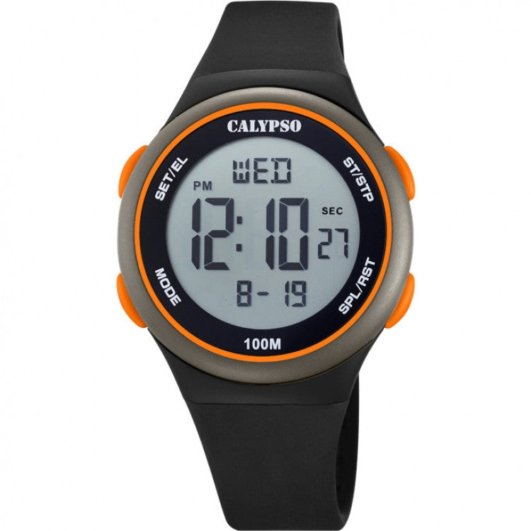 Orologio digitale Calypso Cinturino Gomma cassa in Plastica K5804/3