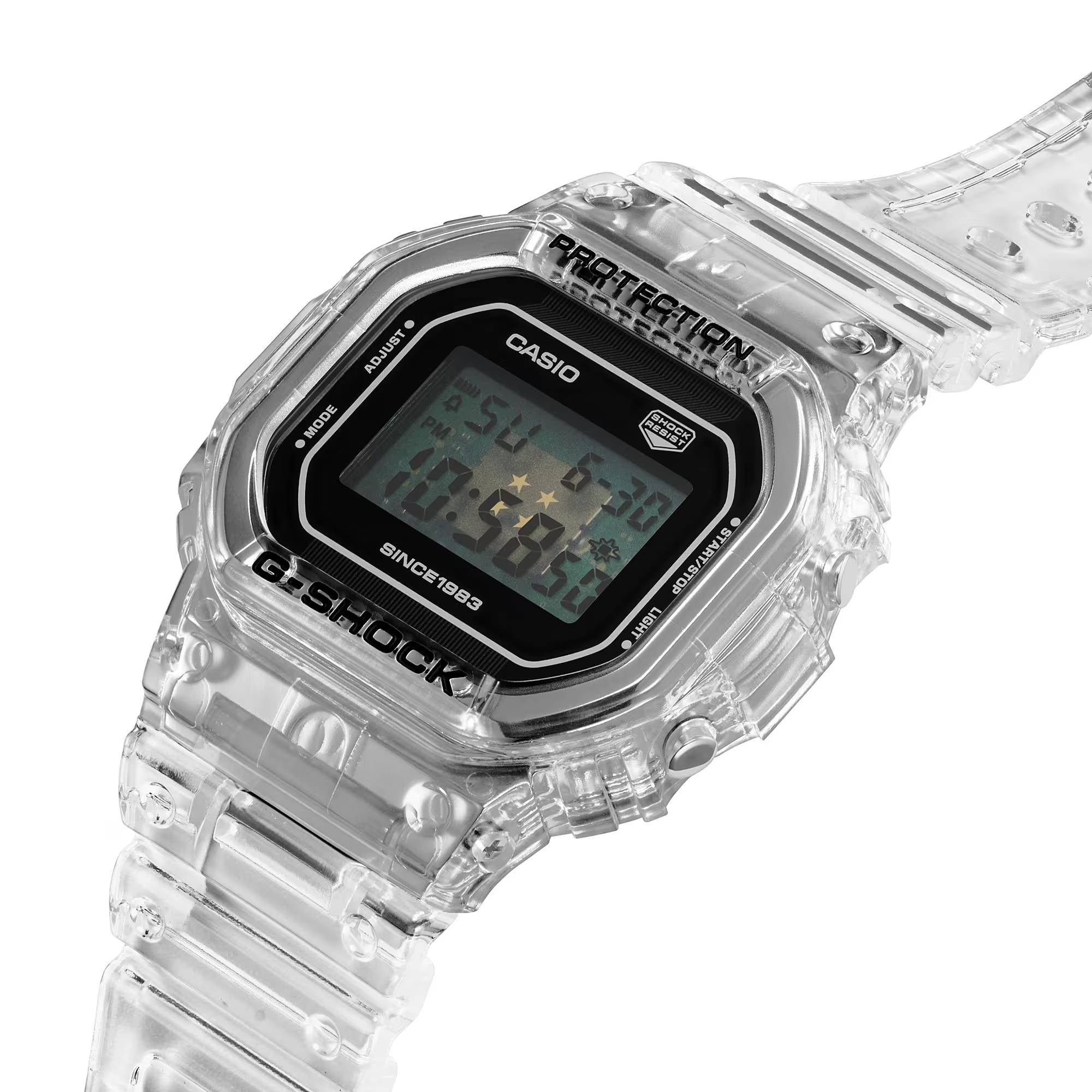 Orologio Uomo Casio G-Shock Digitale Special Edition Clear Remix DW-5040RX-7ER