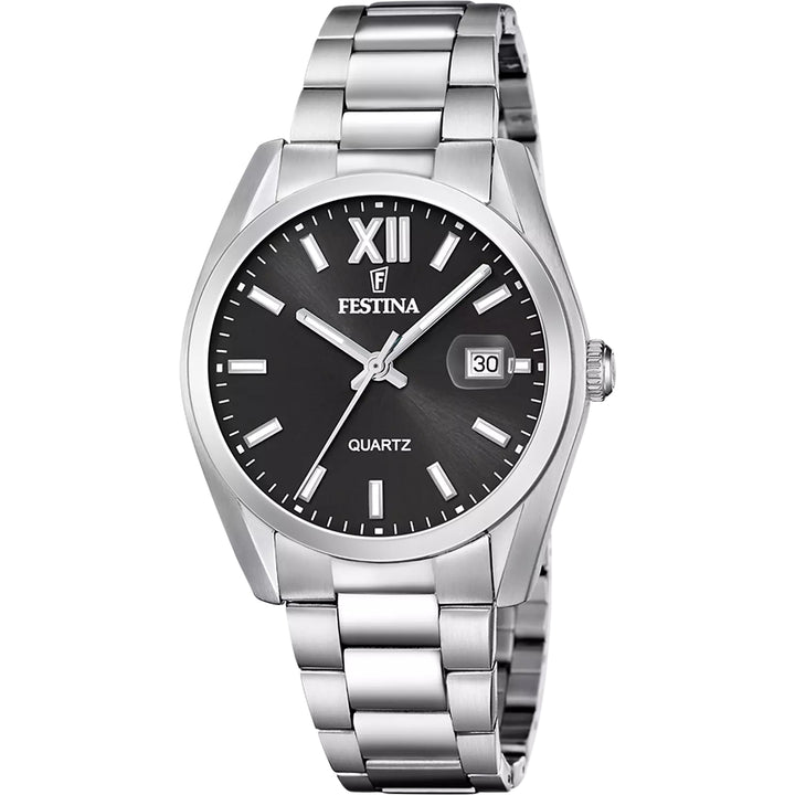 Orologio Uomo Festina Acciaio Quarzo Data Antracite F20707/6