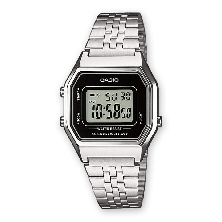 Orologio Donna Casio Digitale Vintage Acciaio LA680WA-1DF
