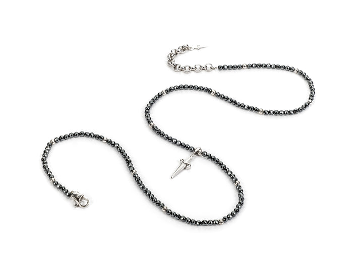 Collana Uomo Cesare Paciotti Spadino Argento 925 Sfaccettato JPCL2389B