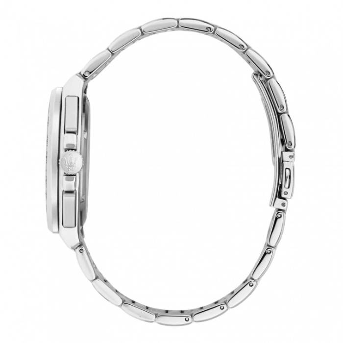 Orologio Uomo Maserati Velocità Acciaio Satinato Quarzo Blu Crono Data R8873652014