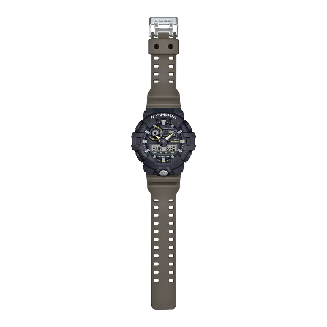 Orologio Uomo Casio G-SHOCK Verde Militare Nero GA-710TU-1A3ER