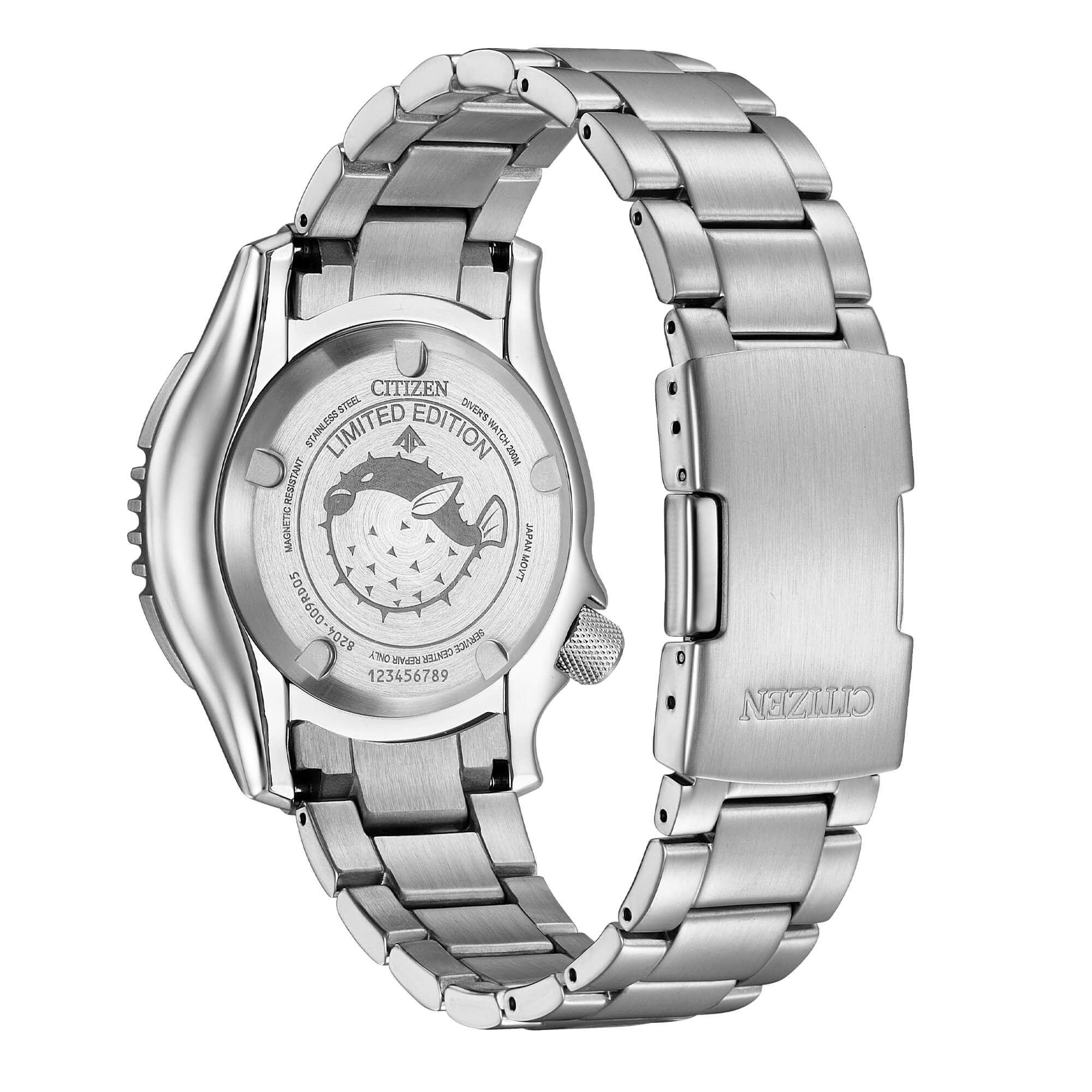 Orologio Uomo Citizen Promaster Fugu Edizione Limitata Blu NY0161-63L