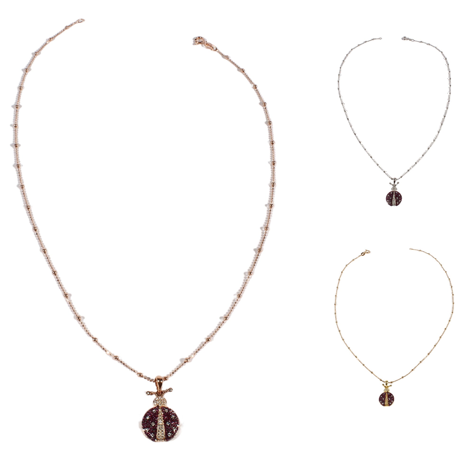 Collana Donna Con Coccinella