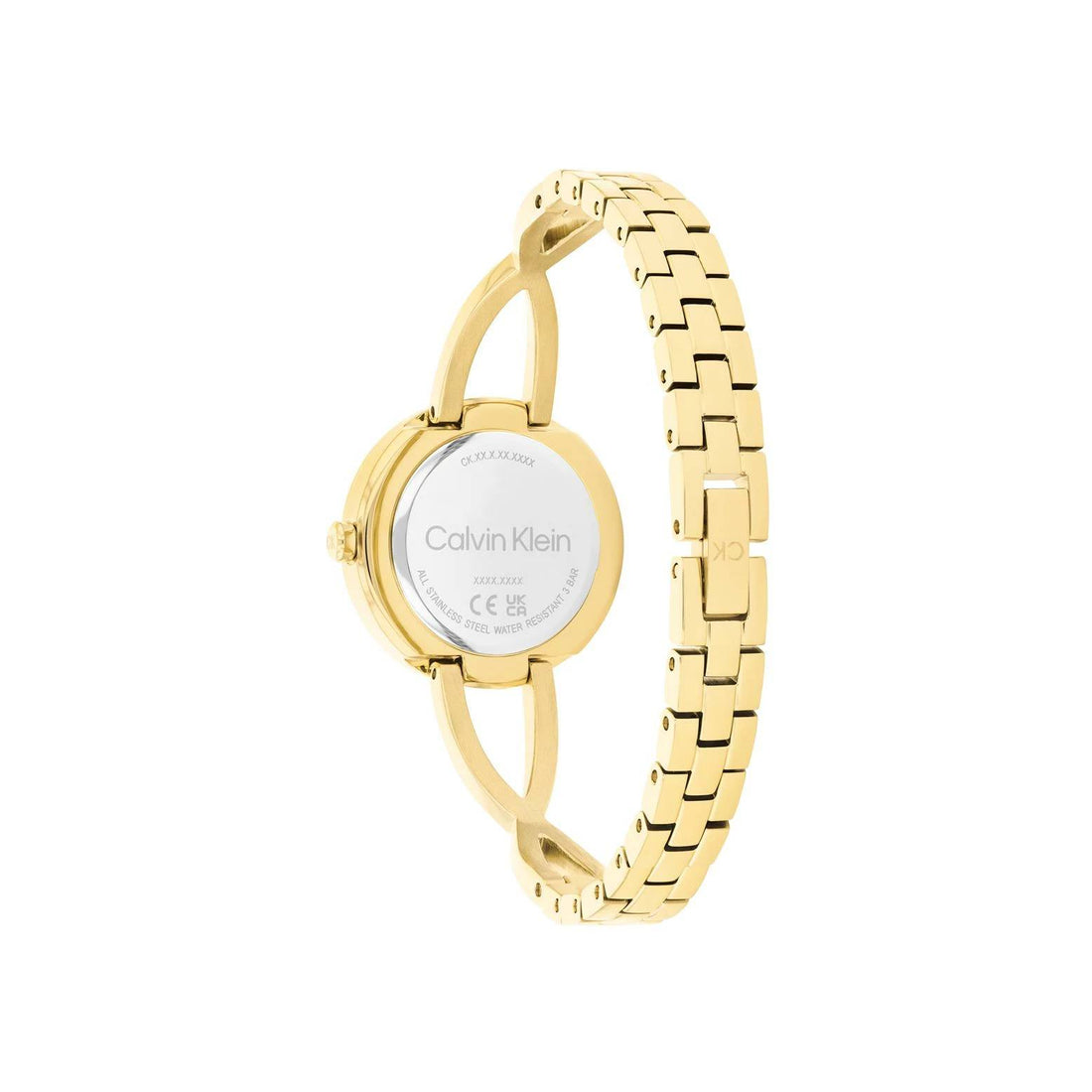 Orologio Donna Acciaio Calvin Klein Quarzo Solo Tempo Dorato Lucido 25100059