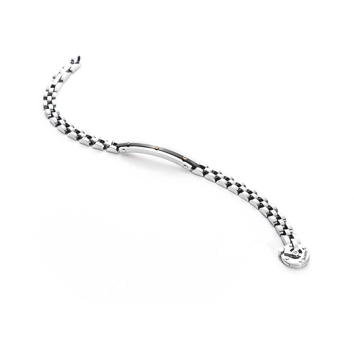 Bracciale Uomo 4US Cesare Paciotti Acciaio Chiusura Anello Jubilè 4UBR1420