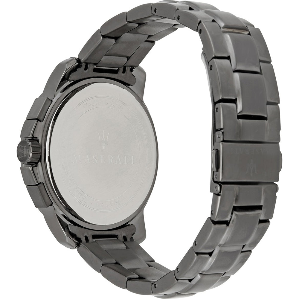 Orologio Uomo Maserati Acciaio Cronografo Nero Dorato Data R8873621007
