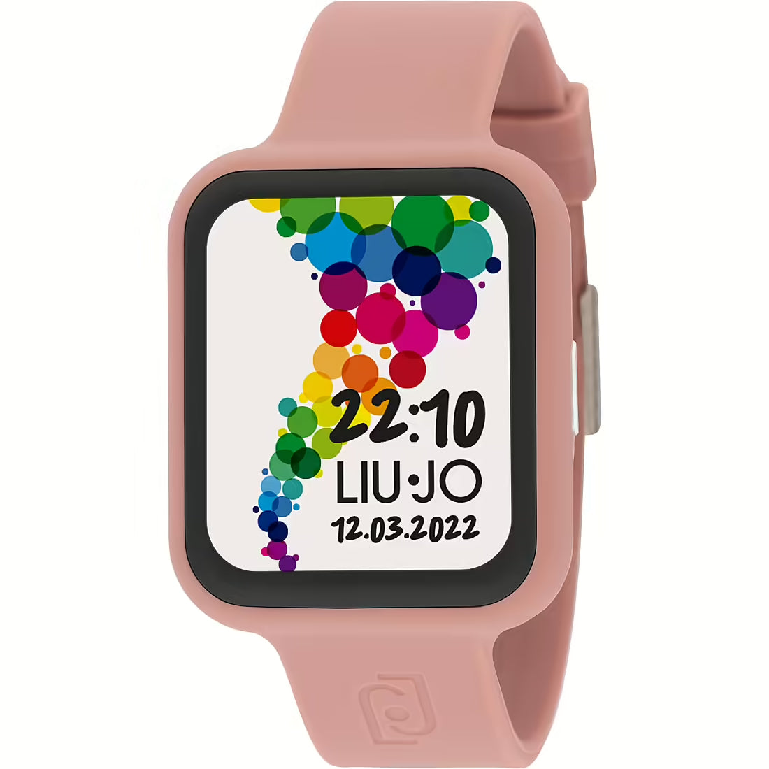 Orologio Liu Jo Donna Smartwatch Voice Fancy Gomma Rosa Antico SWLJ137