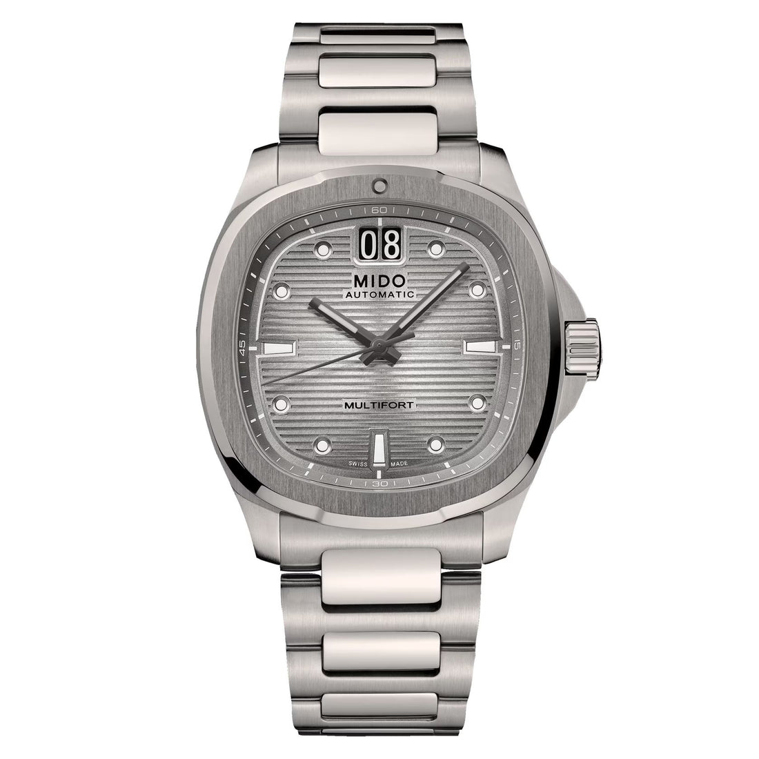 Orologio Uomo Mido Automatico Multifort TV Gran Data Titanio M0495264408100