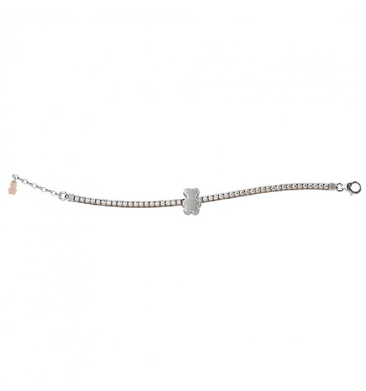 Bracciale Tennis Bambino Nanàn Argento Rosè 925 Zirconi Oresetto NAN0333