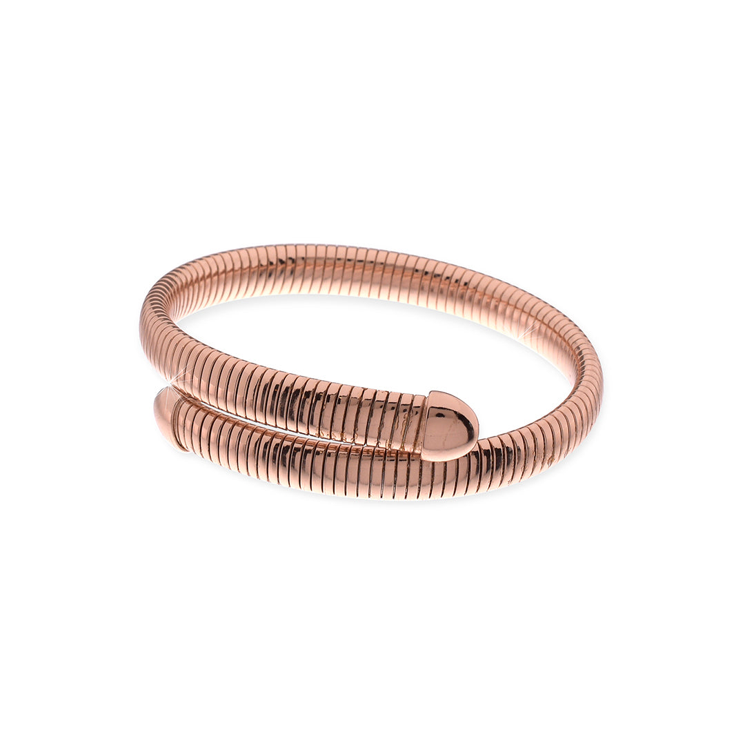 Bracciale Donna Unoaerre Bronzo Dorato Rosa Tubogas 460242