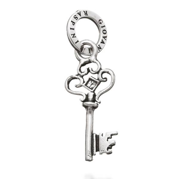 Charm Unisex Giovanni Raspini Argento 925 Ciondolo Chiave Classica 07299