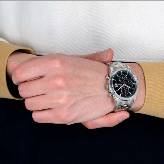 Orologio Uomo Festina Acciaio Quarzo Cronografo Nero Data F20374/3