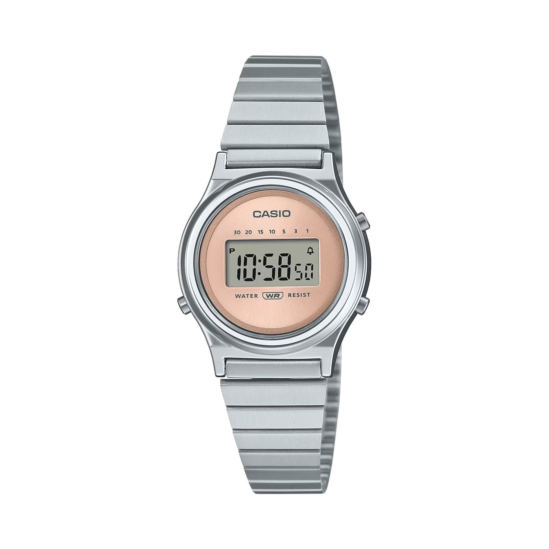 Orologio Donna Casio Vintage Acciaio Quarzo Digitale Rosa LA700WE-4AEF