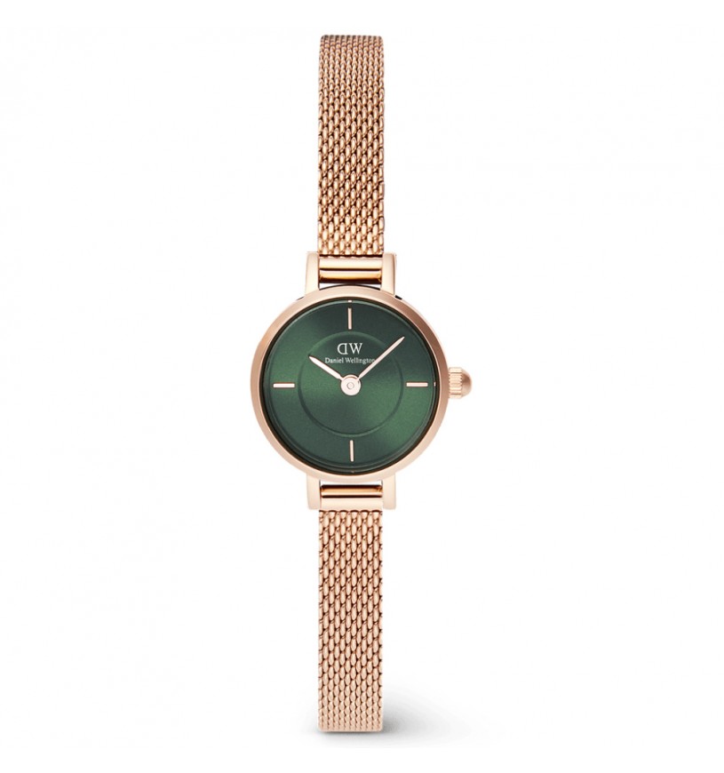 Orologio Donna Daniel Wellington Acciaio Champagne Petit Mini Melrose DW00100742
