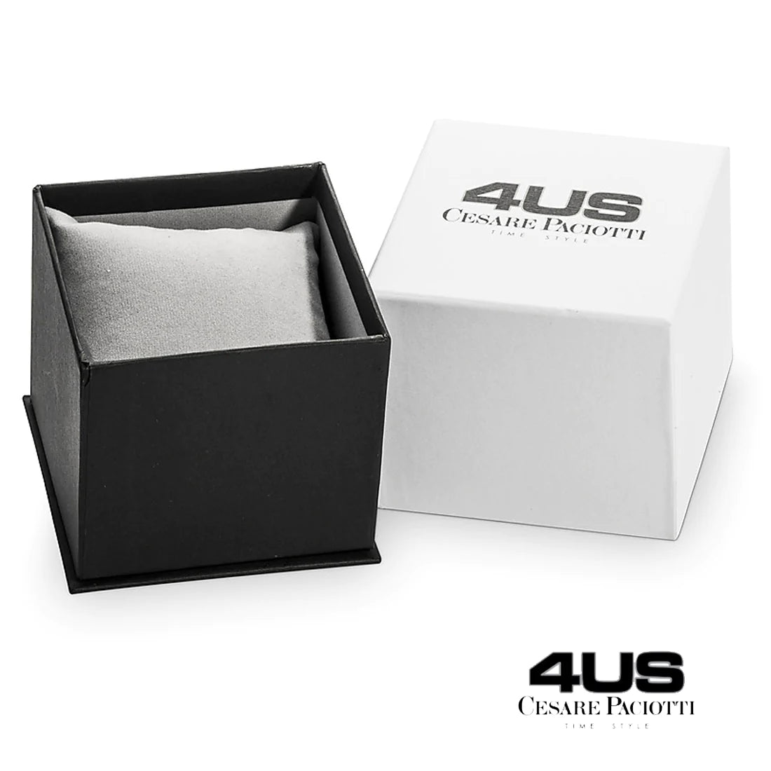 Orologio Uomo 4US Cesare Paciotti Acciaio Bicolore Quarzo Bianco T4LS340
