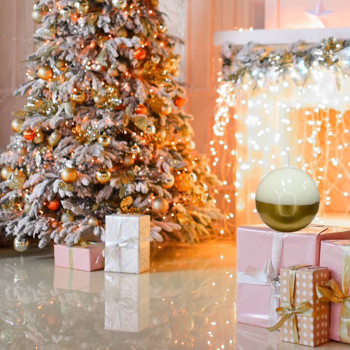 Candela Graziani Meloria Classic Avorio Oro 100mm MES1GAP