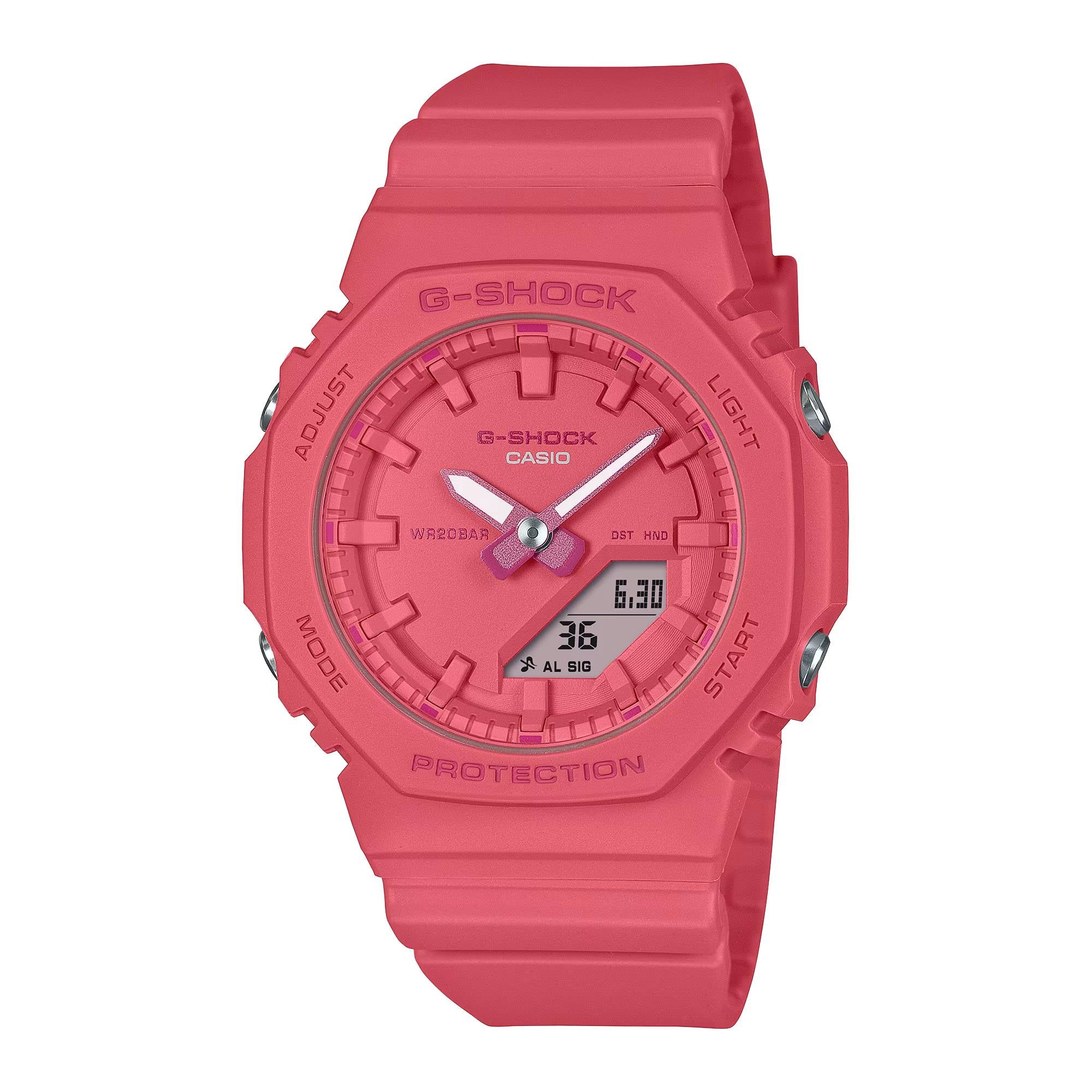 Orologio Donna Ragazza Casio G-SHOCK Quarzo Rosa Pastello GMA-P2100BA-4AER