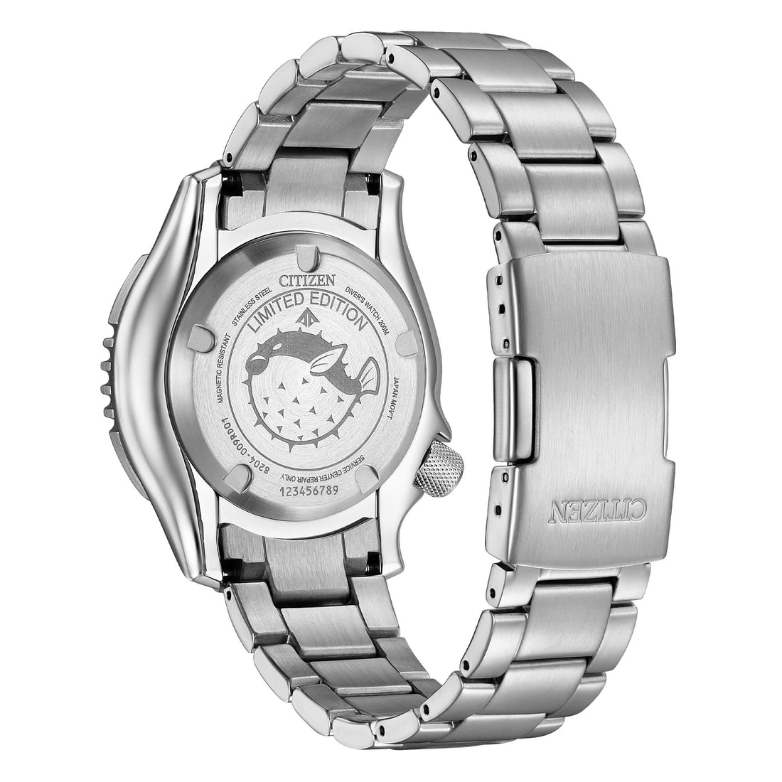 Orologio Uomo Citizen Promaster Fugu Edizione Limitata Nero NY0160-66E