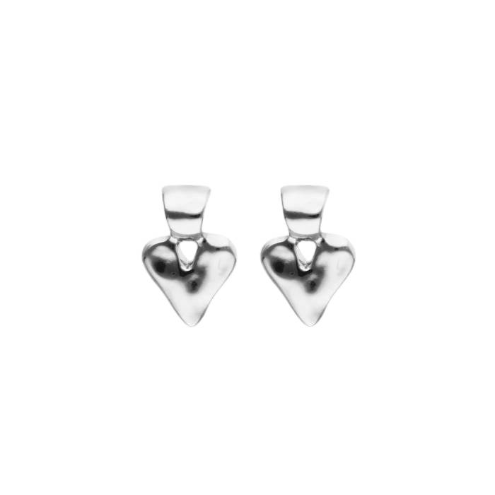 Orecchini Donna Uno De 50 Lobo Cuore Placcati Argento PEN1068MTL0000U