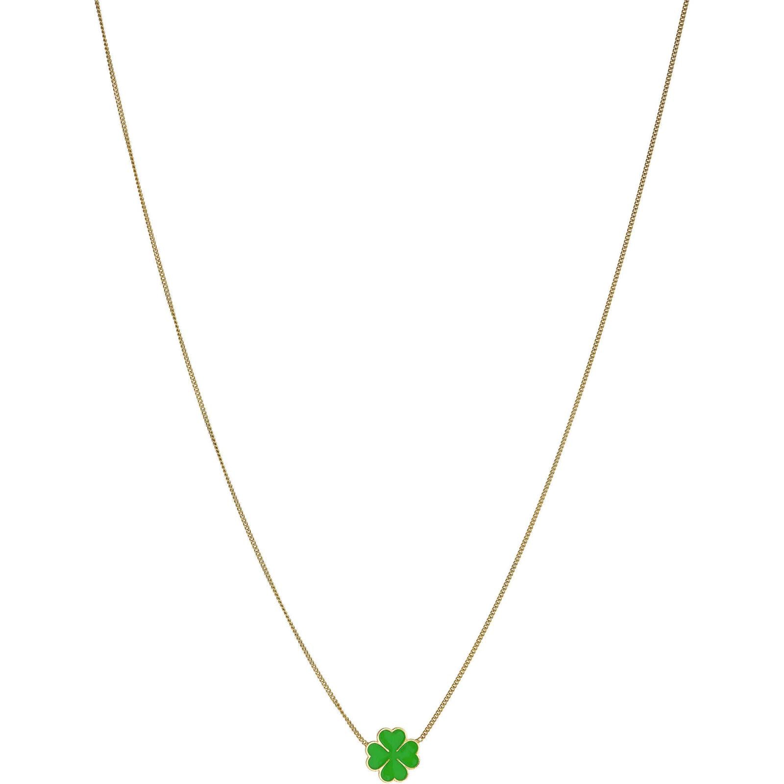 Collana Donna Liu Jo Argento 925 Dorato Quadrifoglio ALJ165