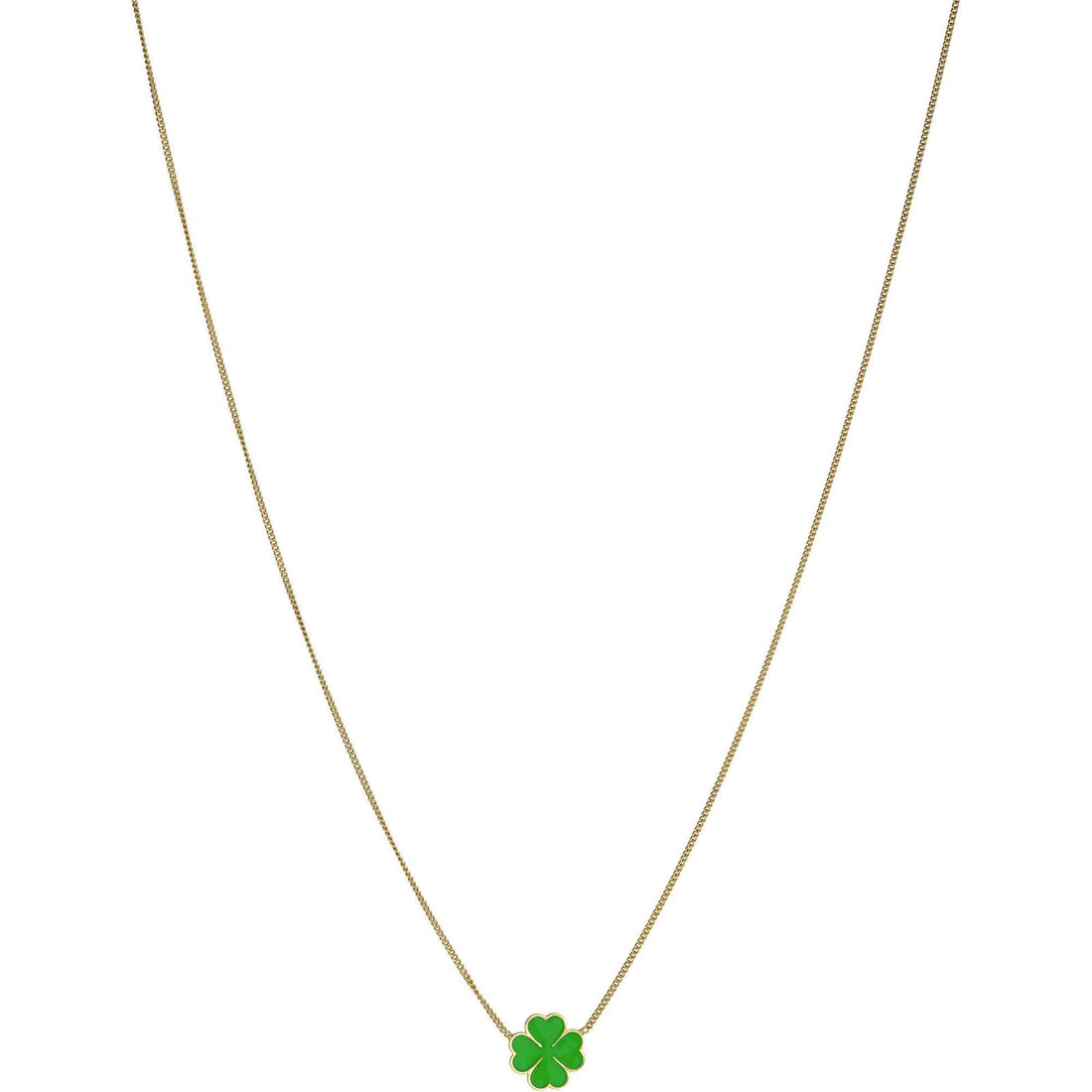 Collana Donna Liu Jo Argento 925 Dorato Quadrifoglio ALJ165