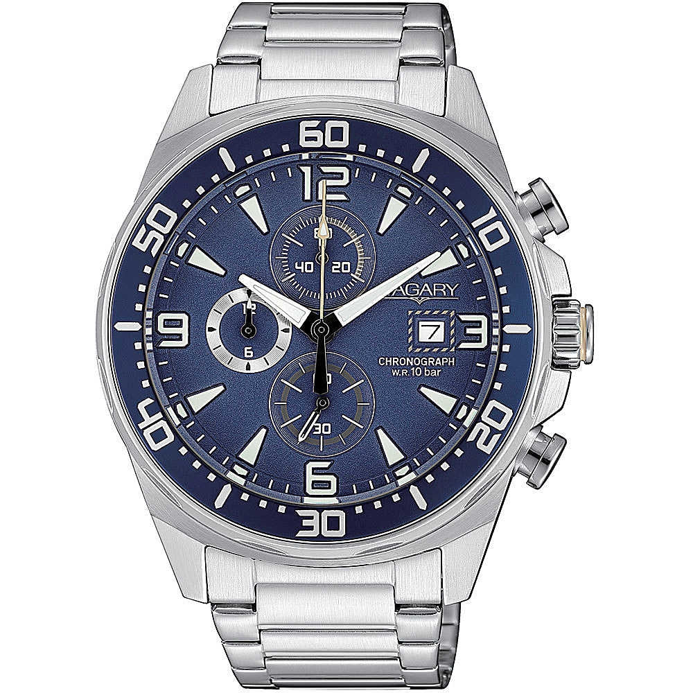 Orologio uomo Cronografo Vagary By Citizen  Aqua 39 VA1-013-71