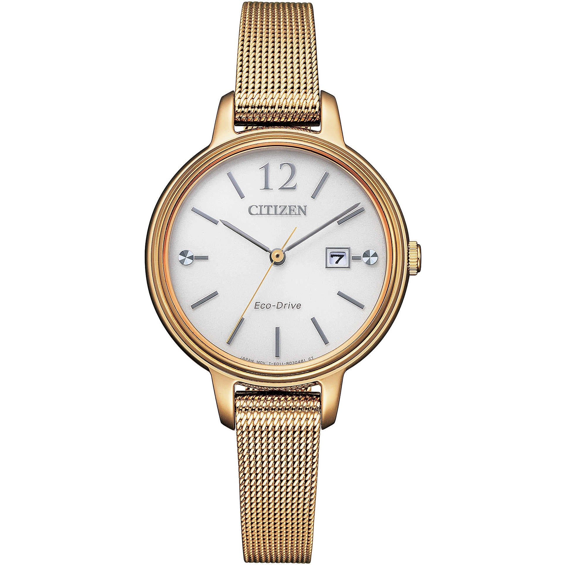 Orologio Donna  Citizen Acciaio Solo Tempo Datario Classic Eco Drive EW2447-89A