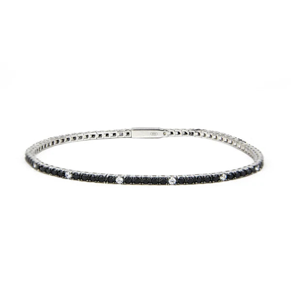 Bracciale Tennis uomo Argento Zancan ESB078-18