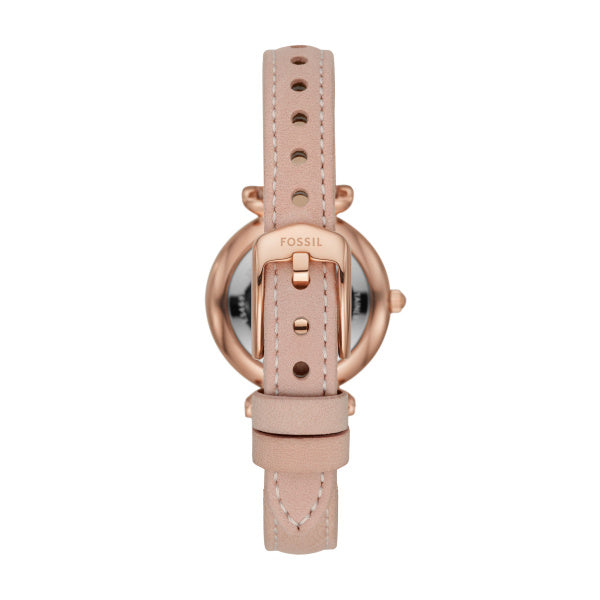 Orologio Donna Fossil Carlie Quarzo Solo Tempo Pelle Madreperla ES4699