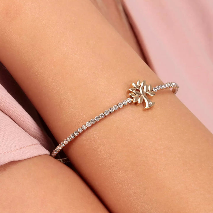 Bracciale Donna La Petite Story Ottone Dorato Con Zirconi Bianchi LPS05ASF21