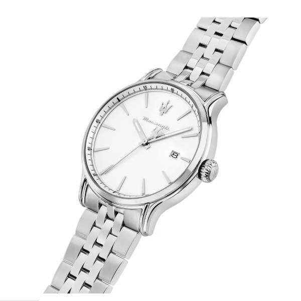 Orologio Uomo Maserati Epoca Acciaio Quarzo Data R8853118032