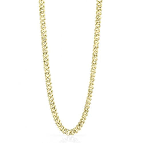 Collana Donna Unoaerre Bronzo Dorato Maglia Intrecciata Groumette Lunga 484121