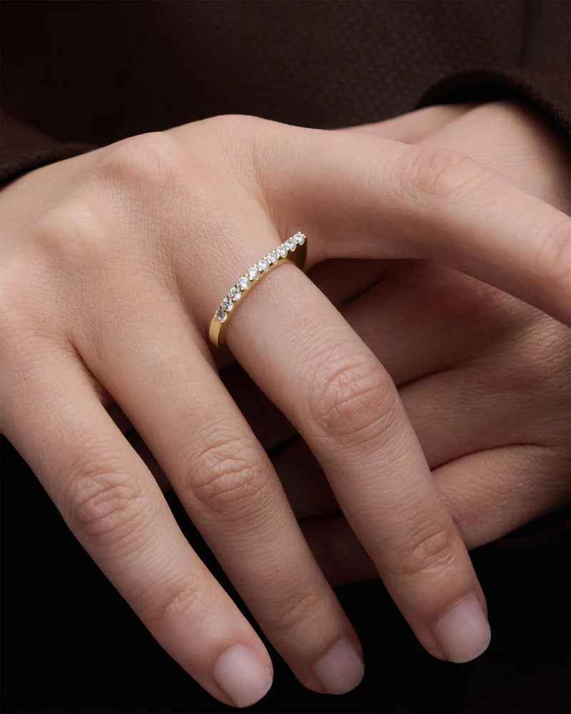 Anello Donna PDP Argento 925 Oro Zirconi AN01-E90-12