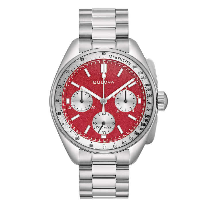 Orologio Uomo Bulova Lunar Pilot Edizione Speciale Luna Rossa 96A316