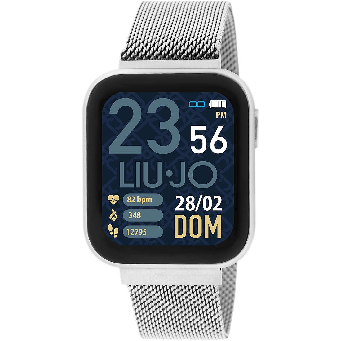 Orologio Liu Jo Uomo Smartwatch Cinturino Acciaio Milano Calamita SWLJ022