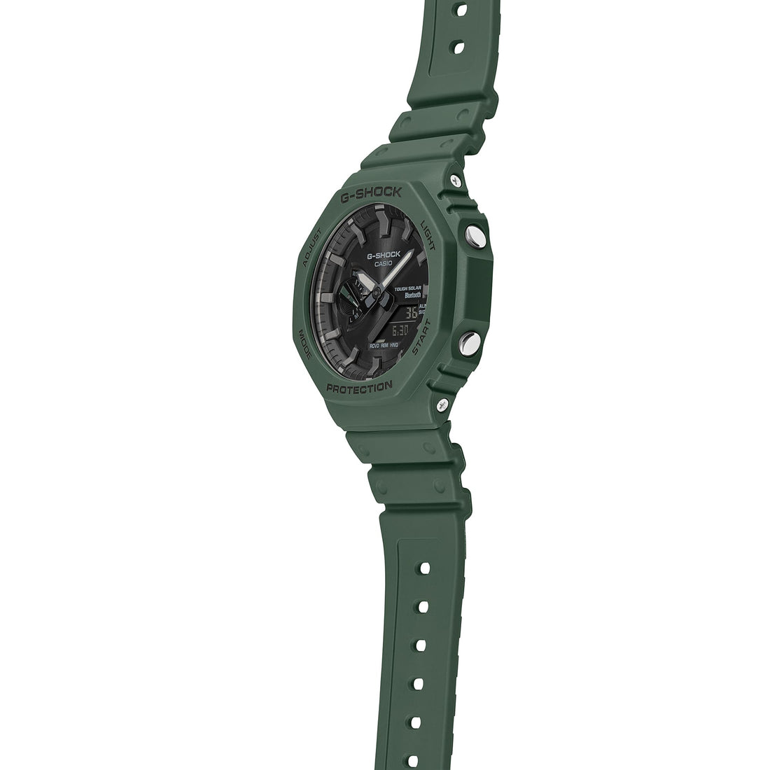 Orologio Uomo G-shock Casio Gomma Verde Carica Solare GA-B2100-3AER