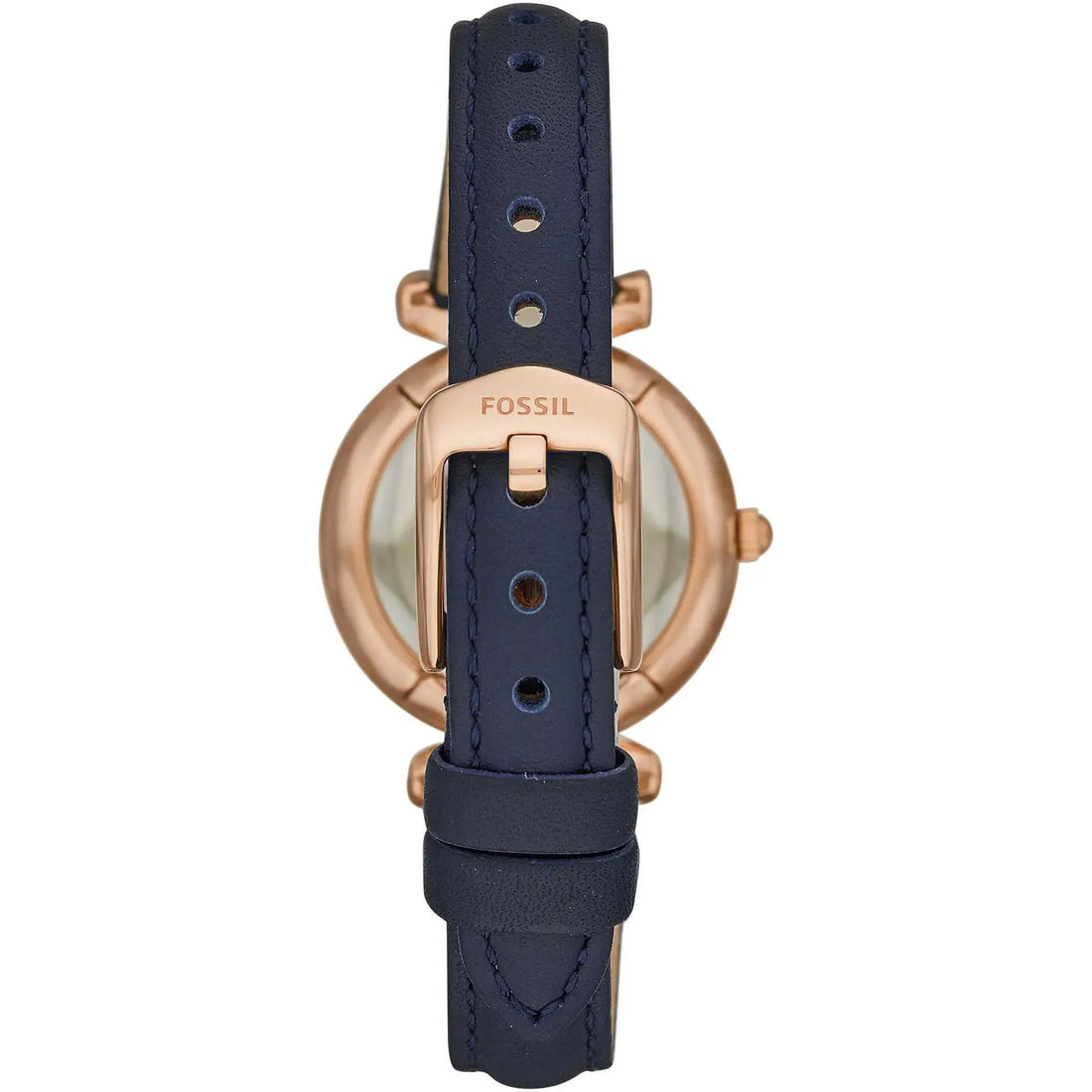Orologio Donna Fossil Quarzo Solo Tempo Madre Perla Pelle Carlie ES4502