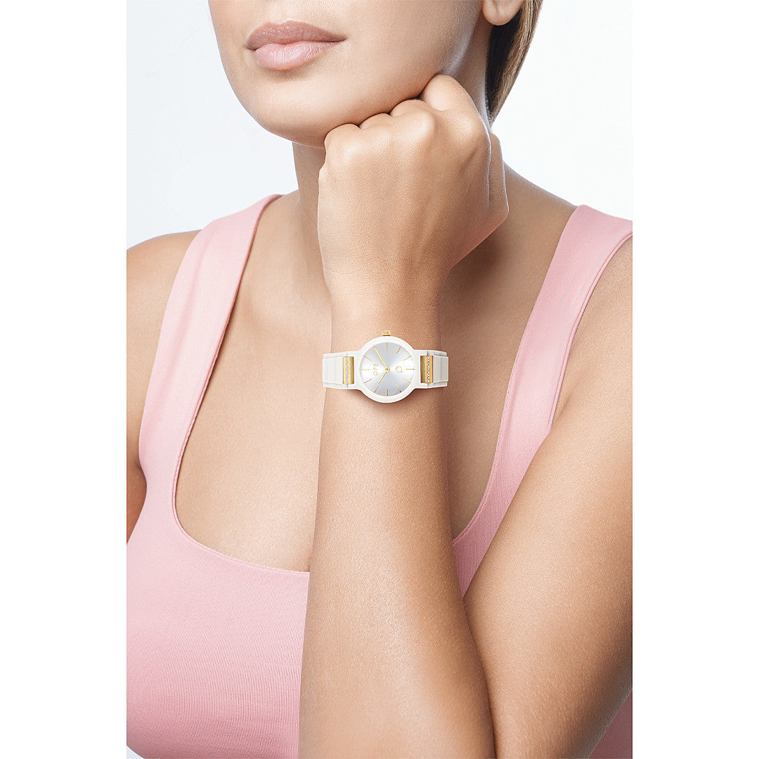 Orologio Donna OPS Quarzo Solo Tempo Gomma Plastica OPSPW-875-2450