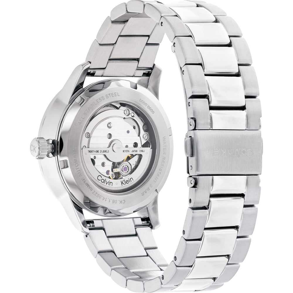 Orologio Uomo Calvin Klein Automatico Acciaio Nero Solo Tempo CK-25200148