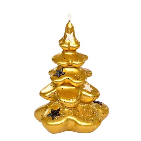 Candela Adpal Albero Con Stelle Oro Metallico AD-16