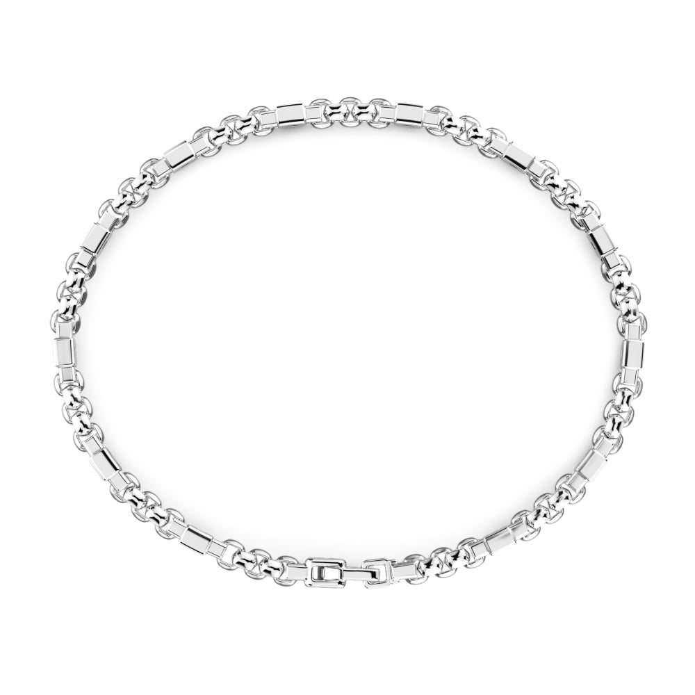 Bracciale Uomo Zancan Tennis Argento 925 Quarzi Naturali Colorati ESB310-BRV
