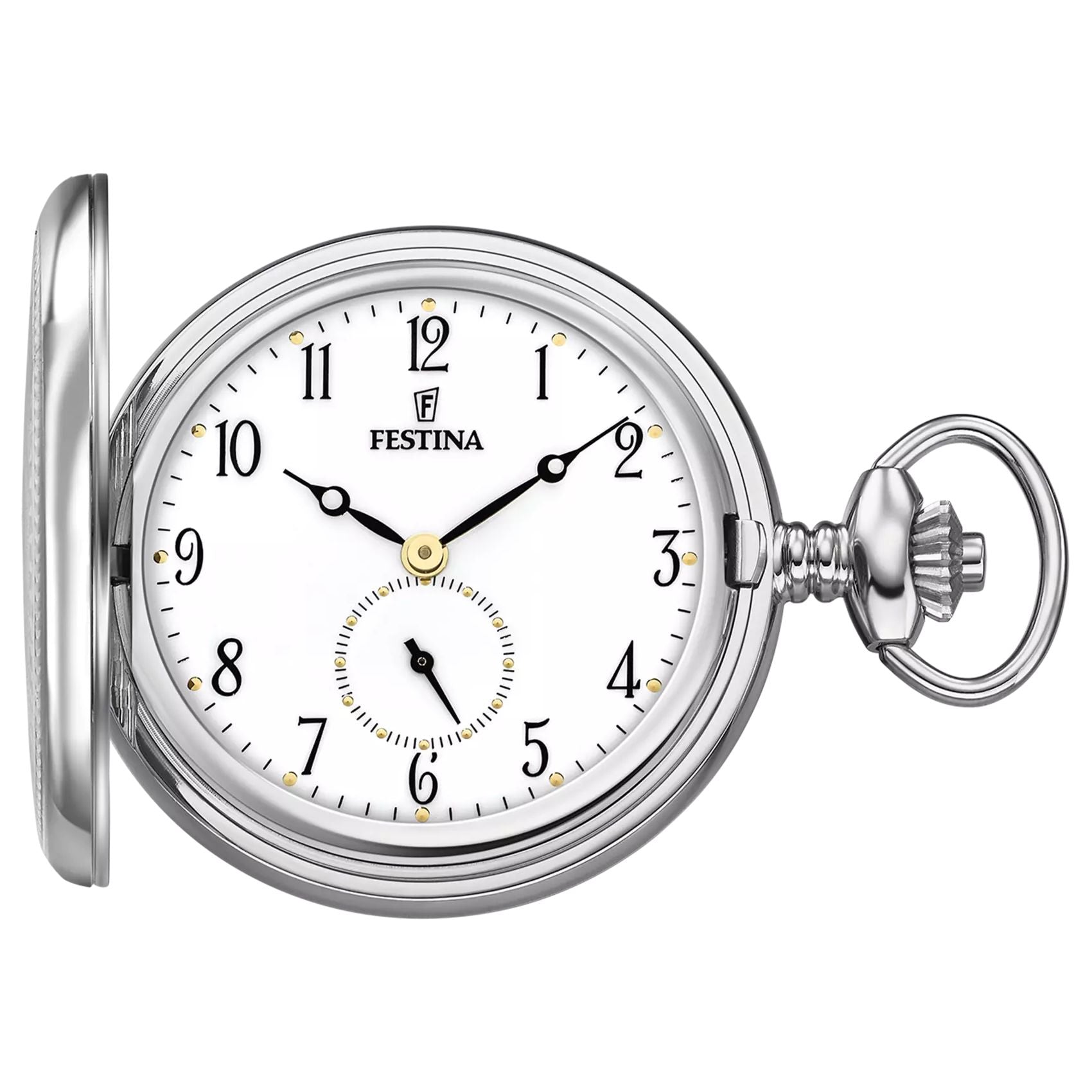 Orologio Uomo Festina Acciaio Tasca Catena F2026/1