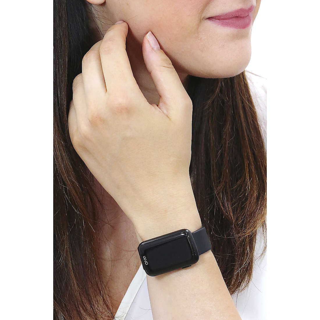 Orologio Liu Jo Donna Smartwatch Fit Cinturino Gomma Nero SWLJ036