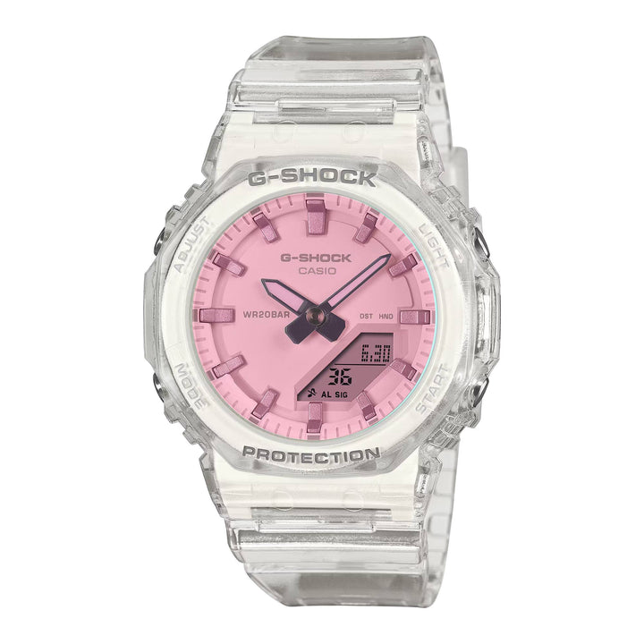 Orologio Donna Ragazza Casio G-SHOCK Trasperente Rosa GMA-P2100SR-1AER
