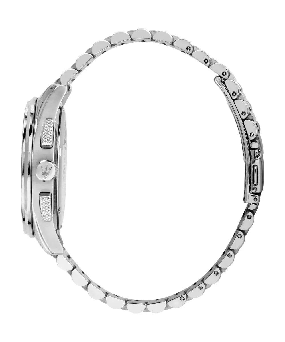 Orologio Uomo Maserati Acciaio  box con cinturino Maglia President Cronografo Data R8873624002