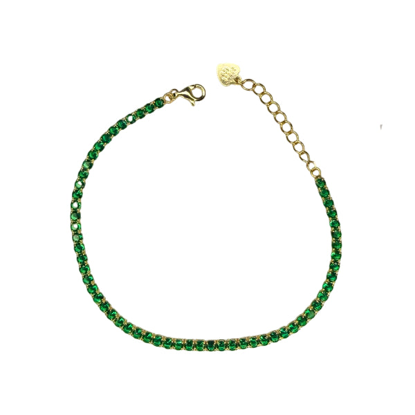 Bracciale Unisex Re Mida Tennis Argento 925 Tinta Unita