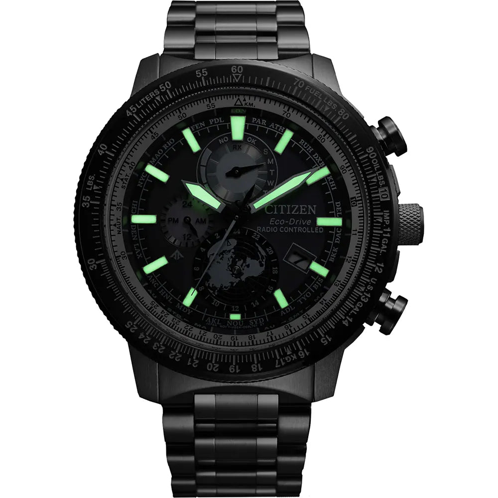 Orologio Uomo Citizen Geo Trekker Edizione Limitata Radio Controllato BY3005-56E