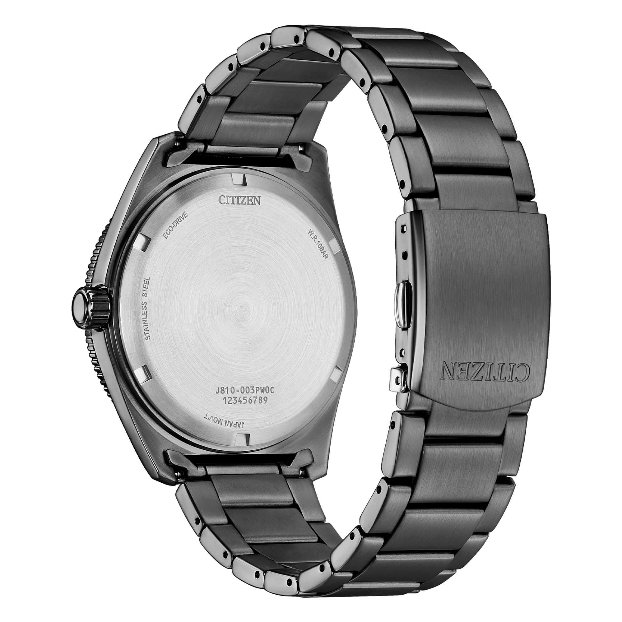 Orologio Uomo Citizen Grigio Celeste Eco-Drive Acciaio Data AW1887-56L